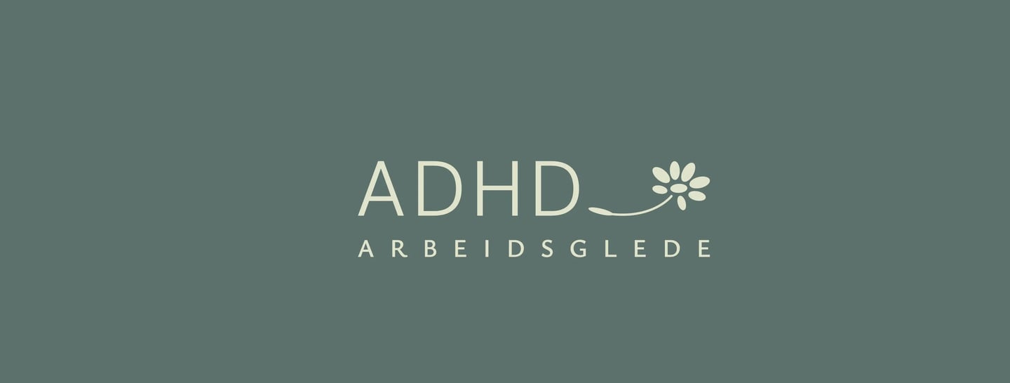 Logo-presentasjon for Visuell identitets eksempel – ADHD 