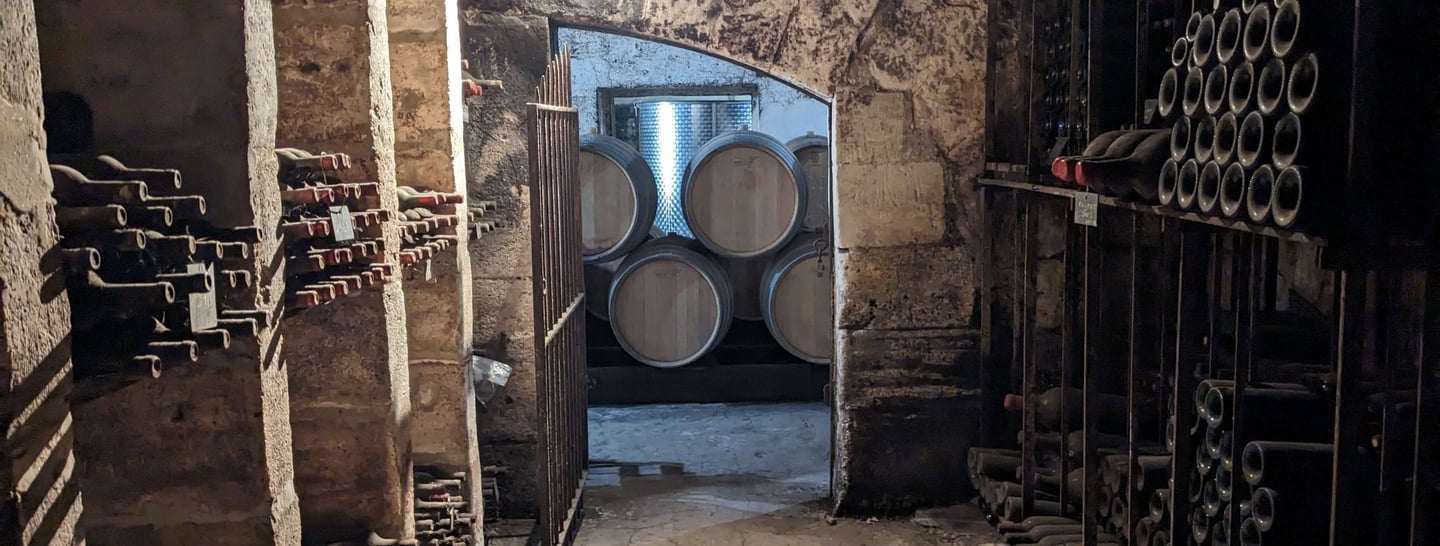 Ancient underground wine cellars