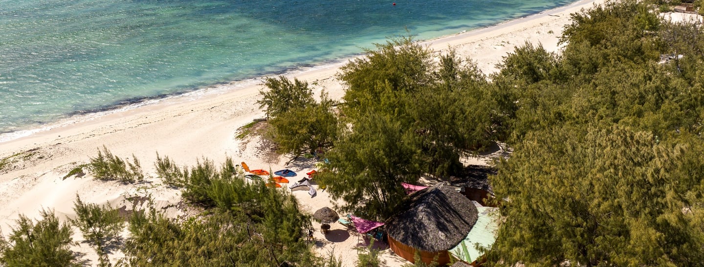Ocean Lodge kite windsurf et Wingfoil Madagascar Sakalava