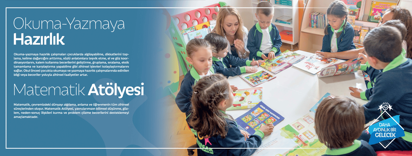 okuma yazmaya hazırlık ve matematik atölyesi