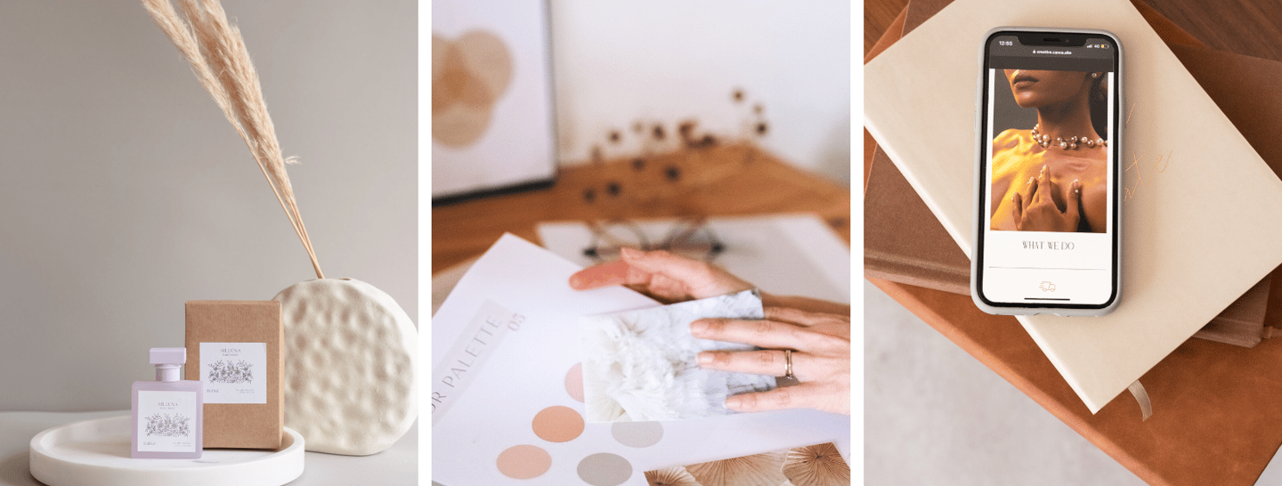 Nayda Aristud is a brand designer for startups and small businesses. See brand identity and logo 