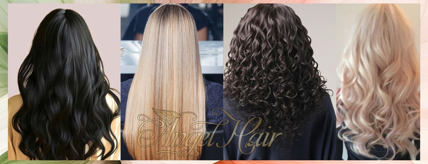 Echthaartressen von Angel Hair Extensions Shop haarverlängerungen Kaufen