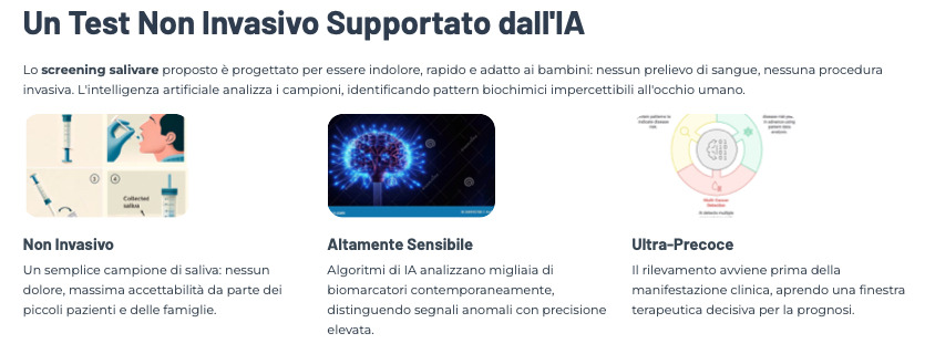 Test Salivare non Invasivo e AI