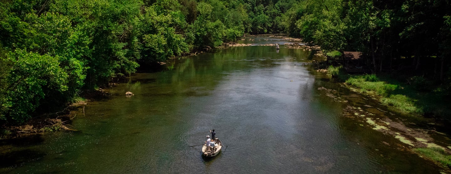 June on the South Holston River in Tennessee.