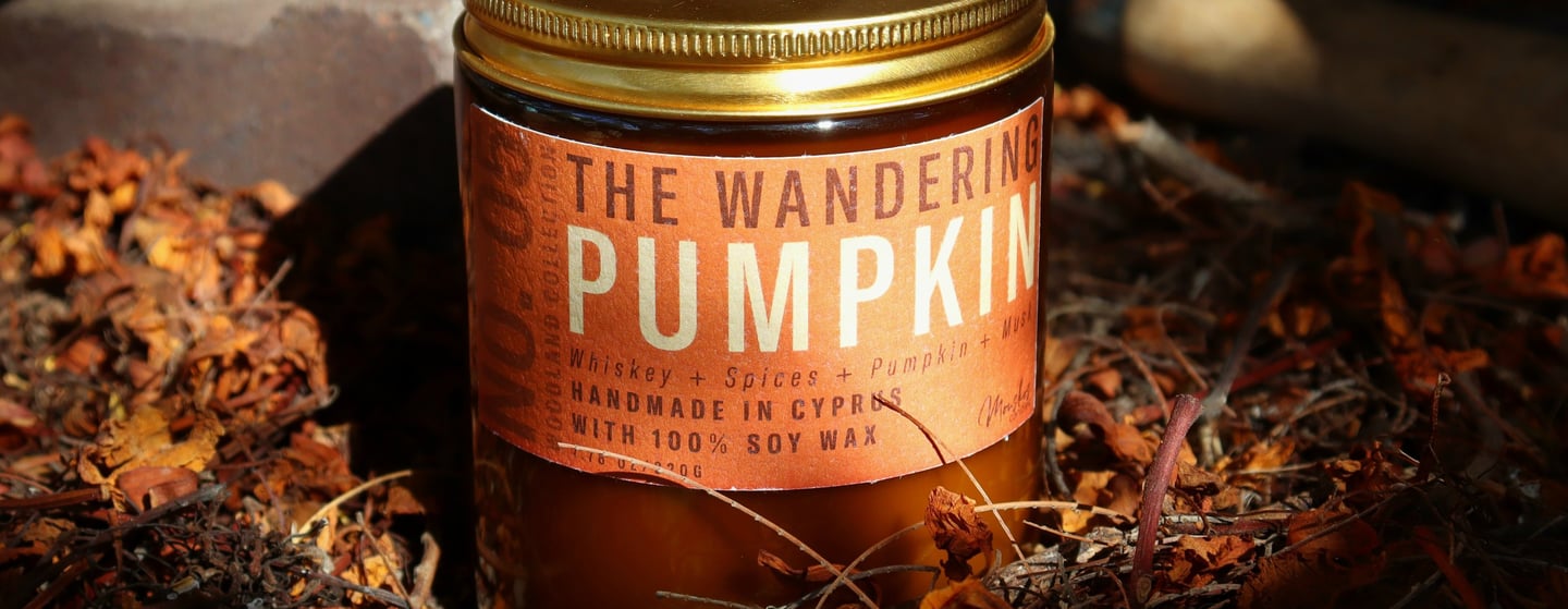 Pumpkin Spice Candle in Amber jar