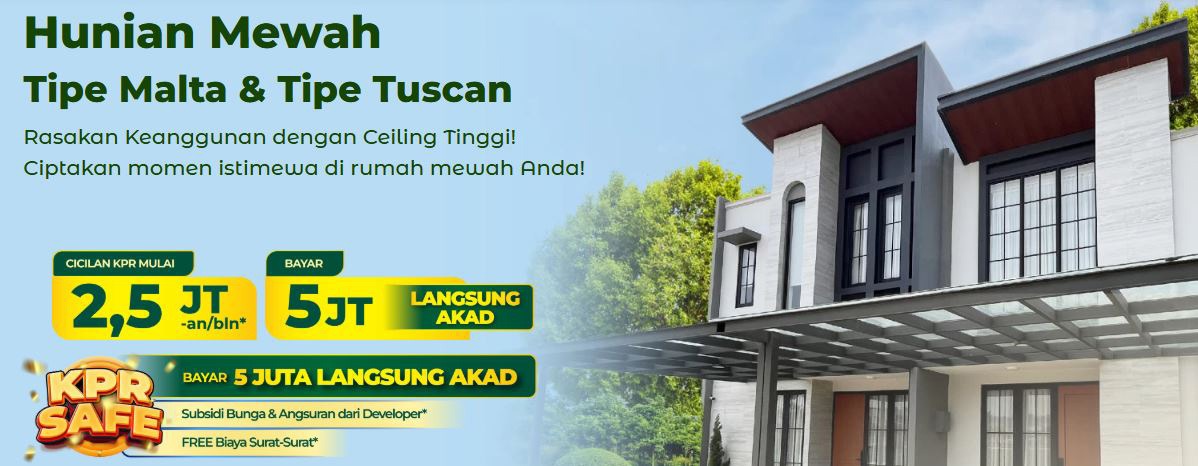 grand duta city parung tipe malta dan tuscan