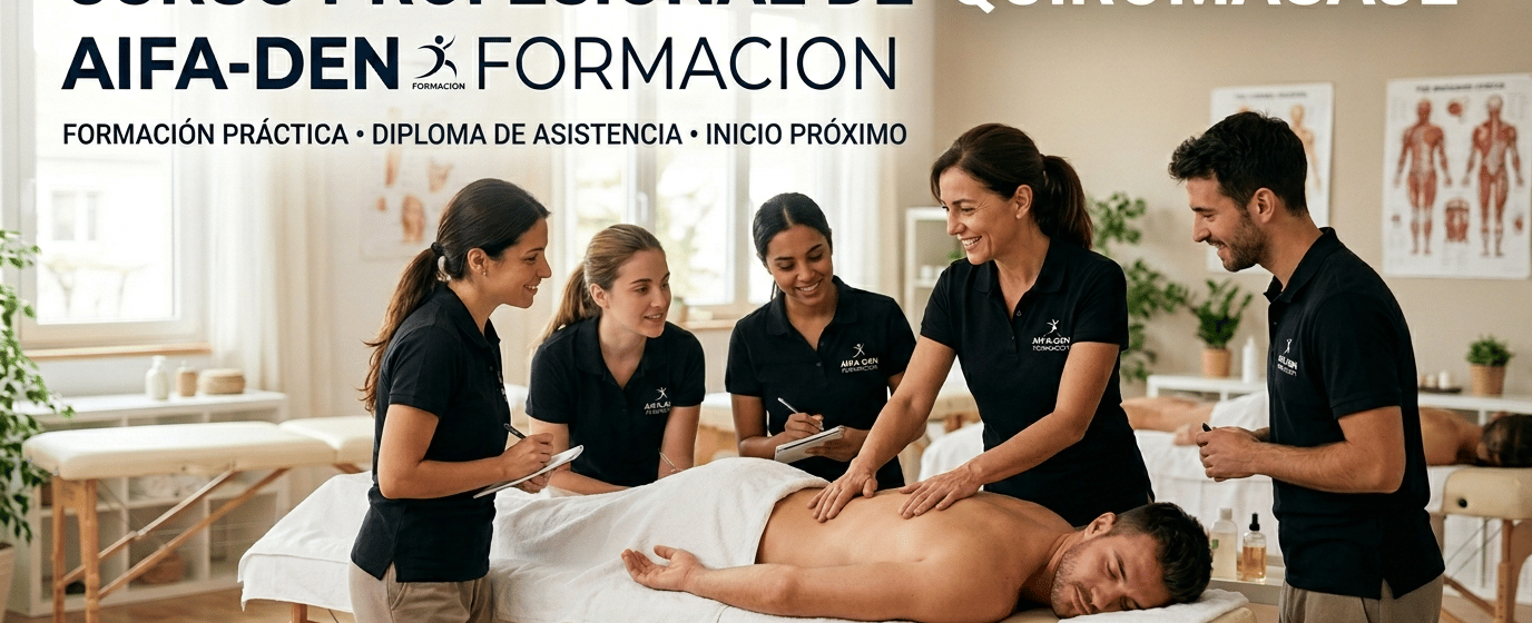 Aprende quiromasaje-Palma de Mallorca