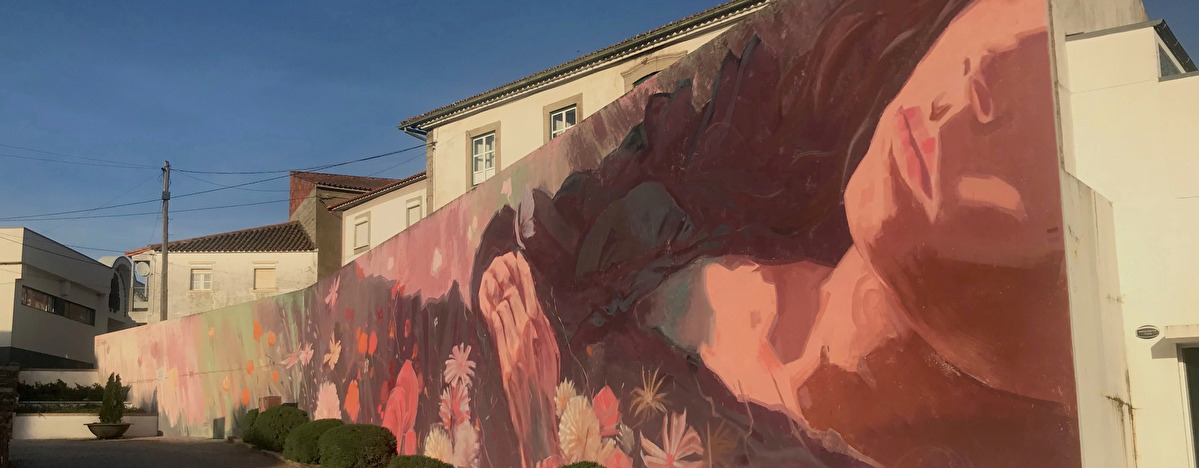 mural of the Square Car Park Eduardo Coelho by Allan Halley and Jotapé