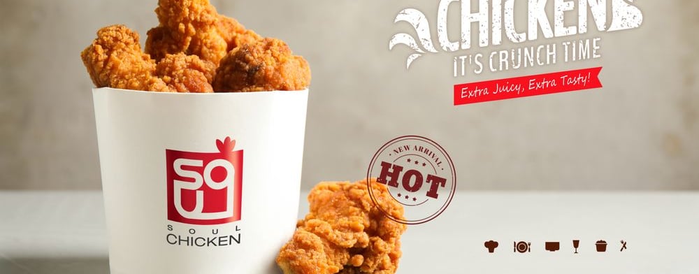 Soul chicken has tasty fried chicken 