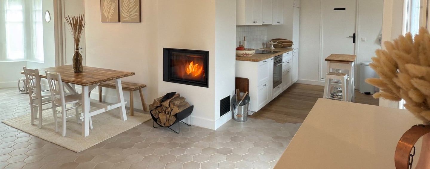 Piece principal maison les flots denneville plage