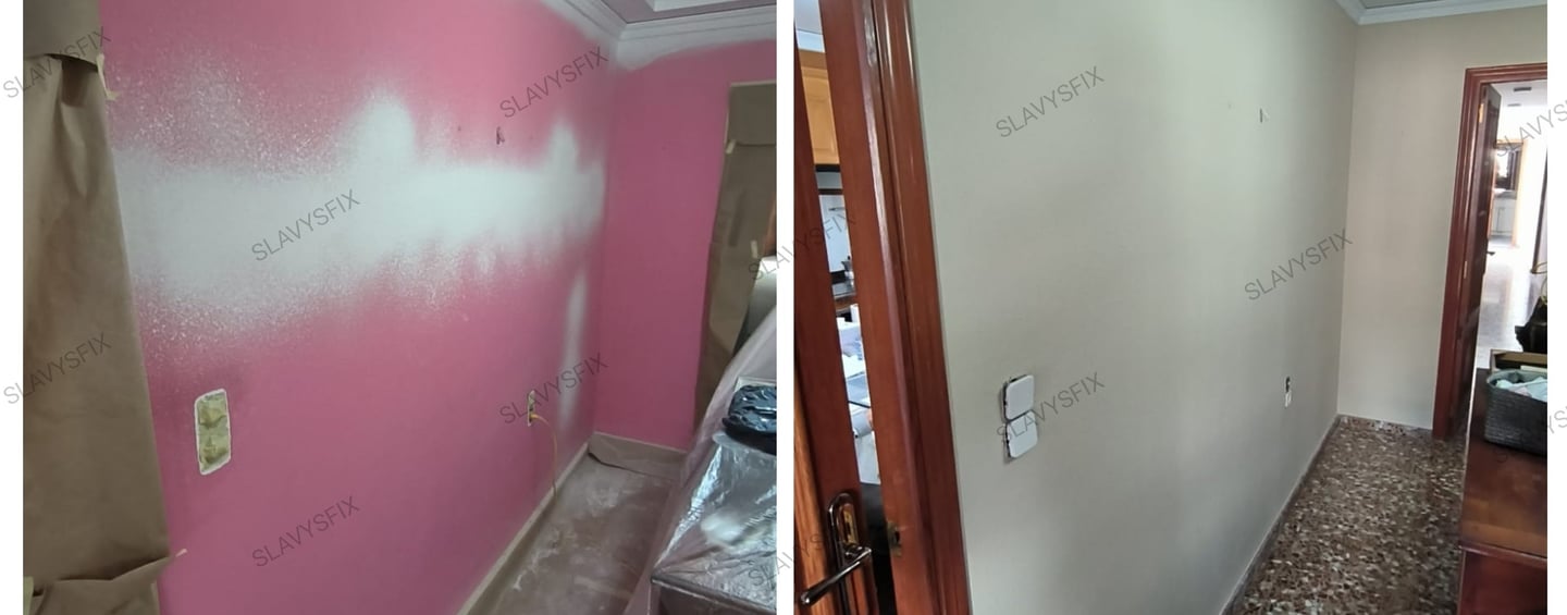 Pintura plástica interior La Safor La Marina Alta Gandía Playa de Gandía Villalonga Marchuquera  Ador Potríes Daimus