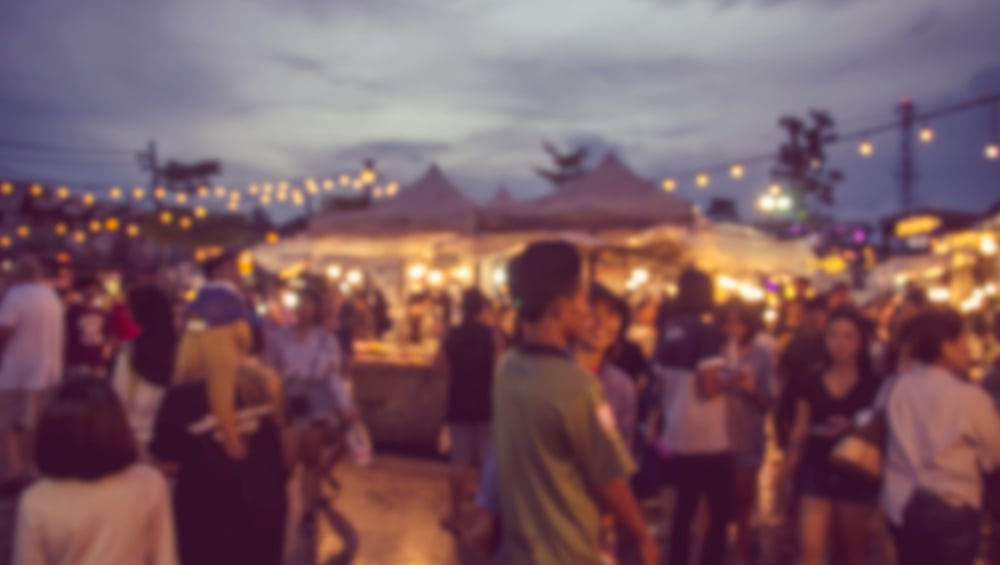 le marché nocturne de Draguignan