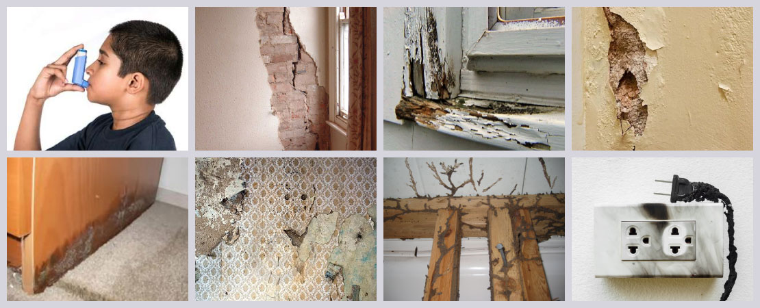 اضرار تسربات المياه شركة البيت