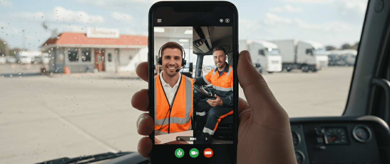 Owner driver getting a guided jump-start setup for Safee EWD
