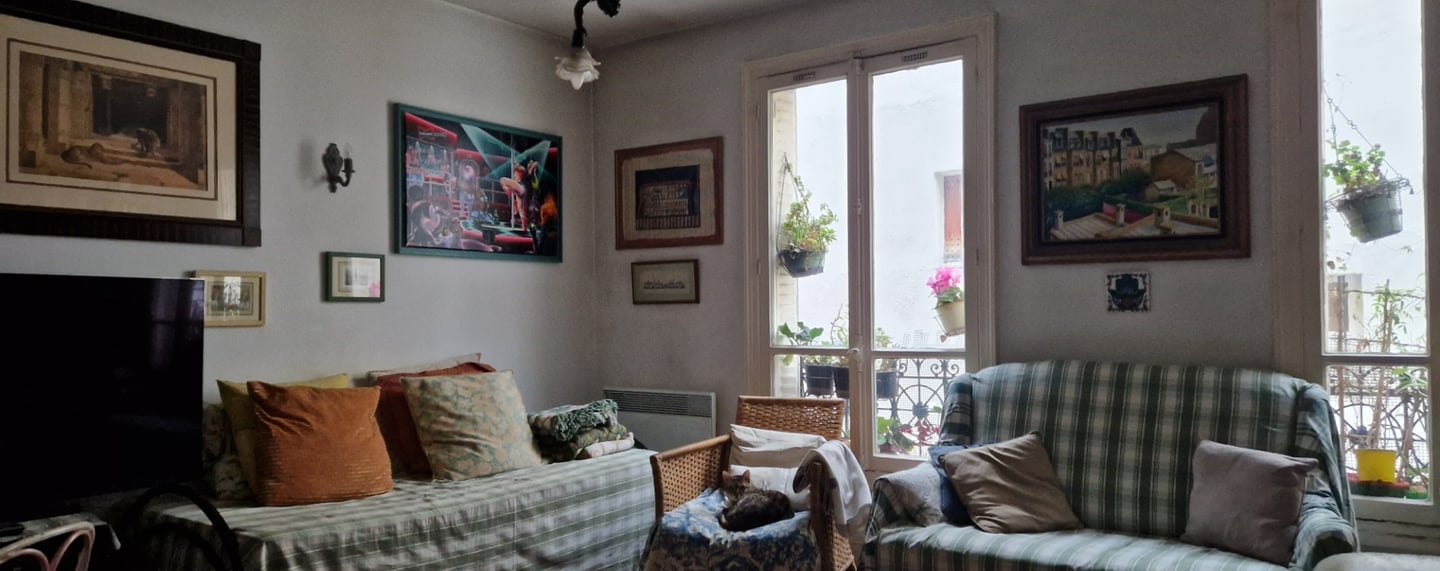 Le salon dans lequel vous revevra Frédérique Hourtoulle-Rollet