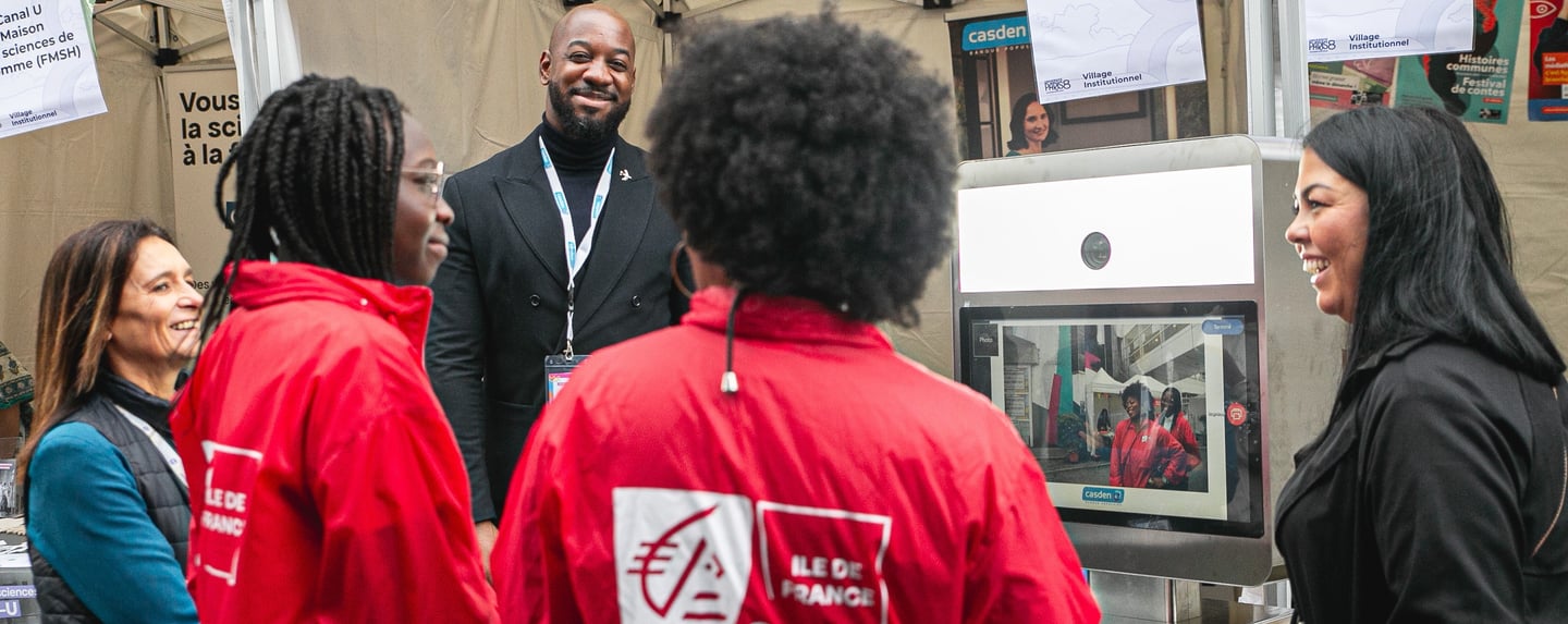 Photobooth haut de gamme pour événements professionnels