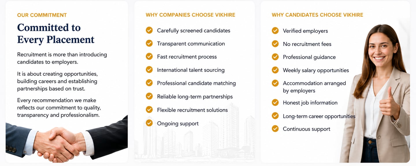 About VikHire Recruitment – Benefits for employers and candidates