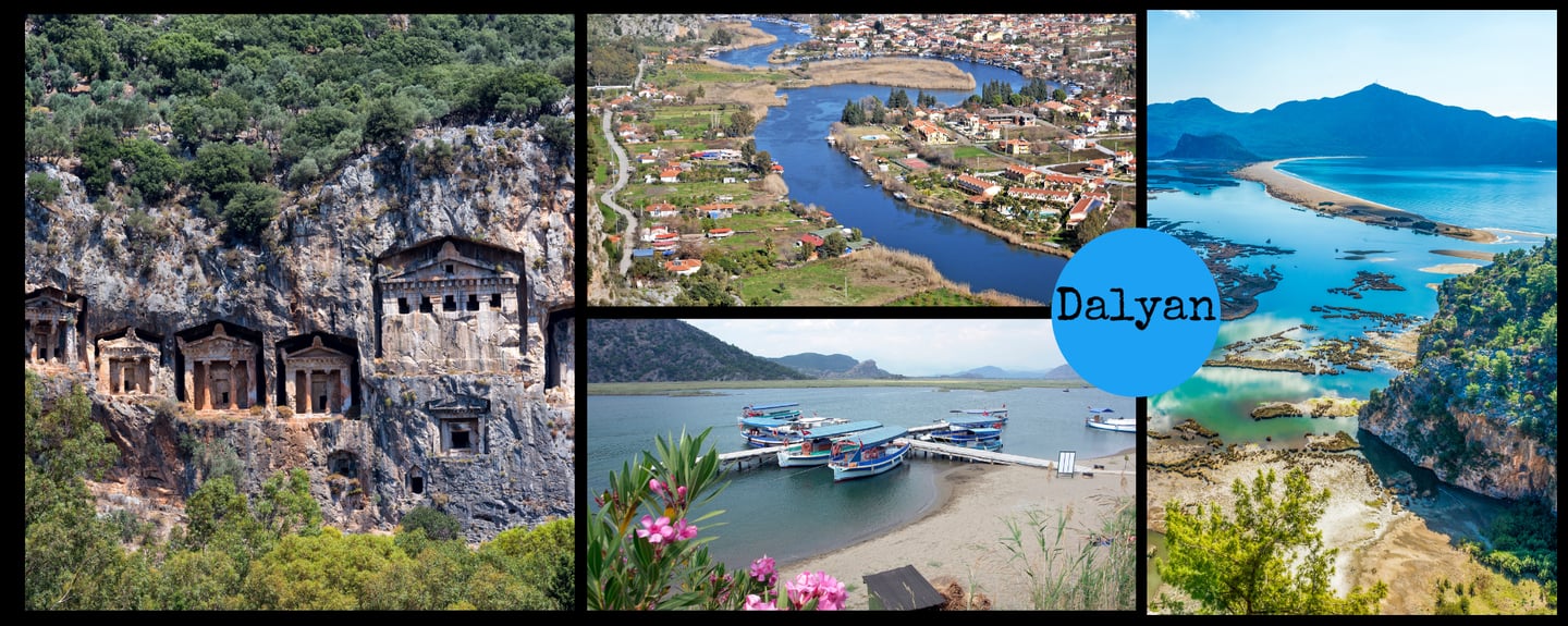 Dalyan travel guide, Dalyan Tours, Dalyan places to see, Dlayan things to do, Dalyan hotels, Dalyan