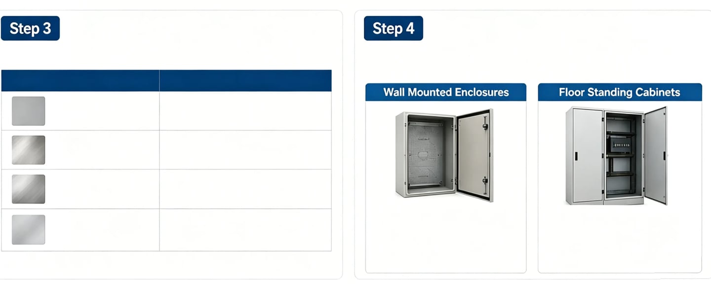 Select the Appropriate Material Choose the Enclosure Type