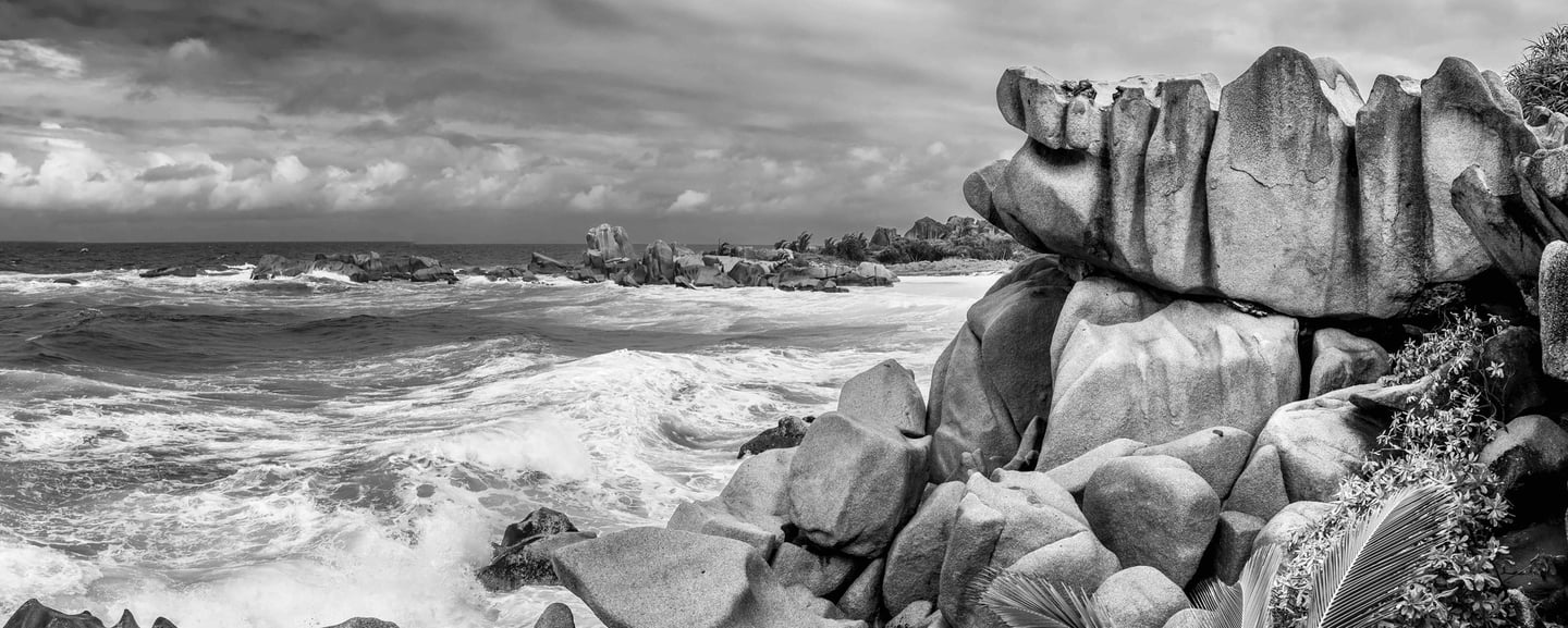Rocks La Digue Seychelles Seychellen