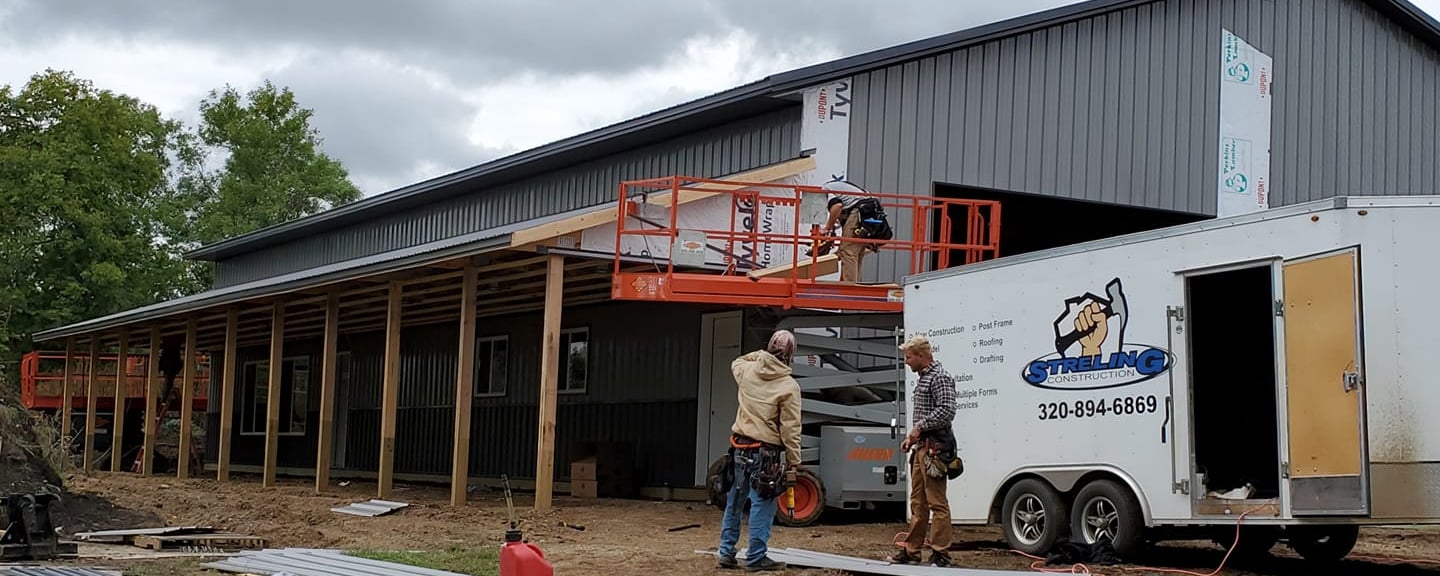 post frame construction