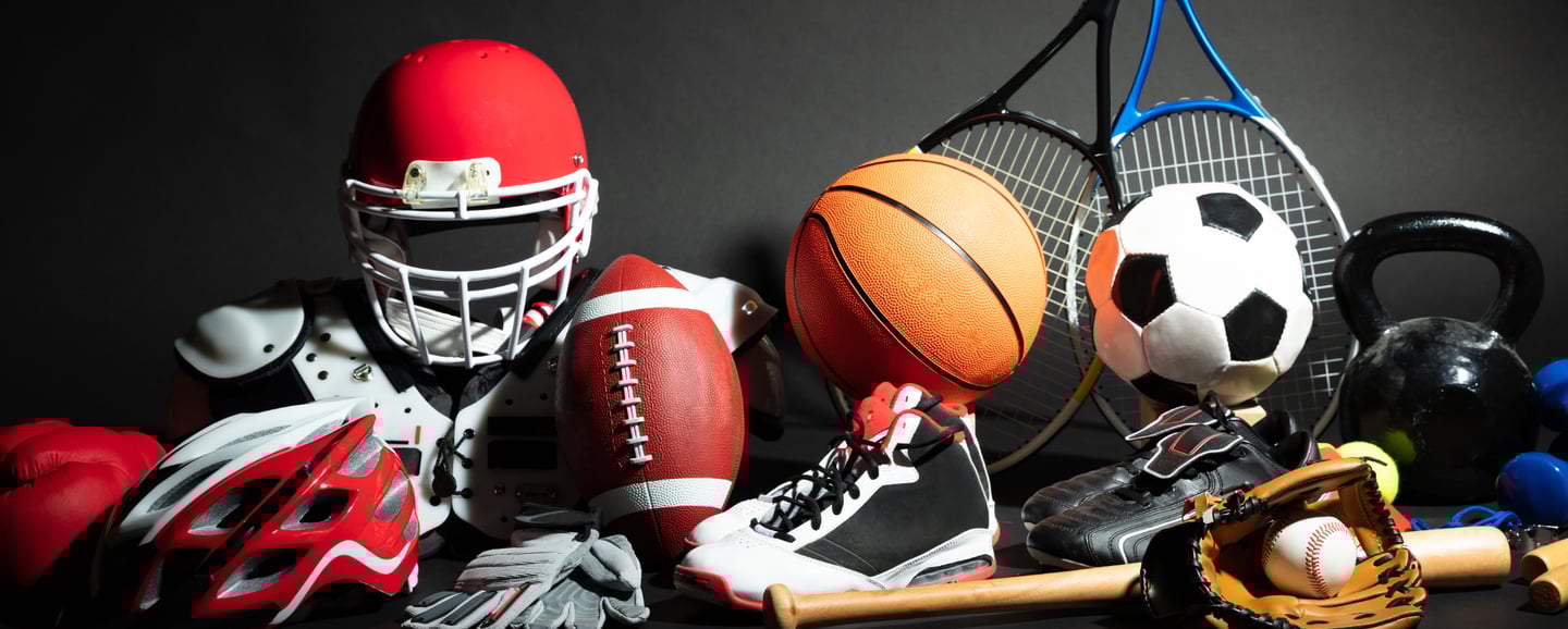 A college of sports equipment 