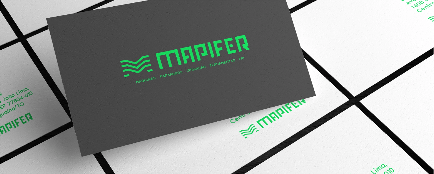 Cartão de visitas Mapifer