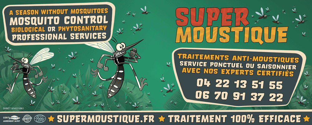 Jardin d'hôtel sans moustiques après traitement