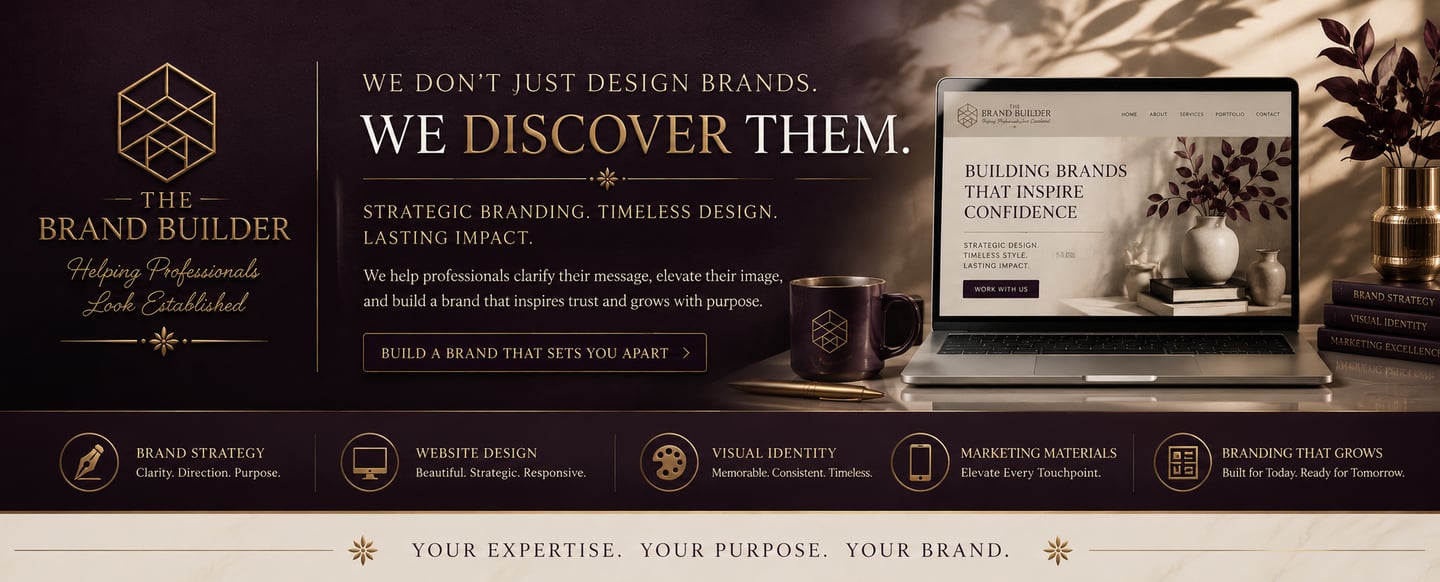 Website Design Elegant websites designed to build trust and attract clients. Marketing Materials
