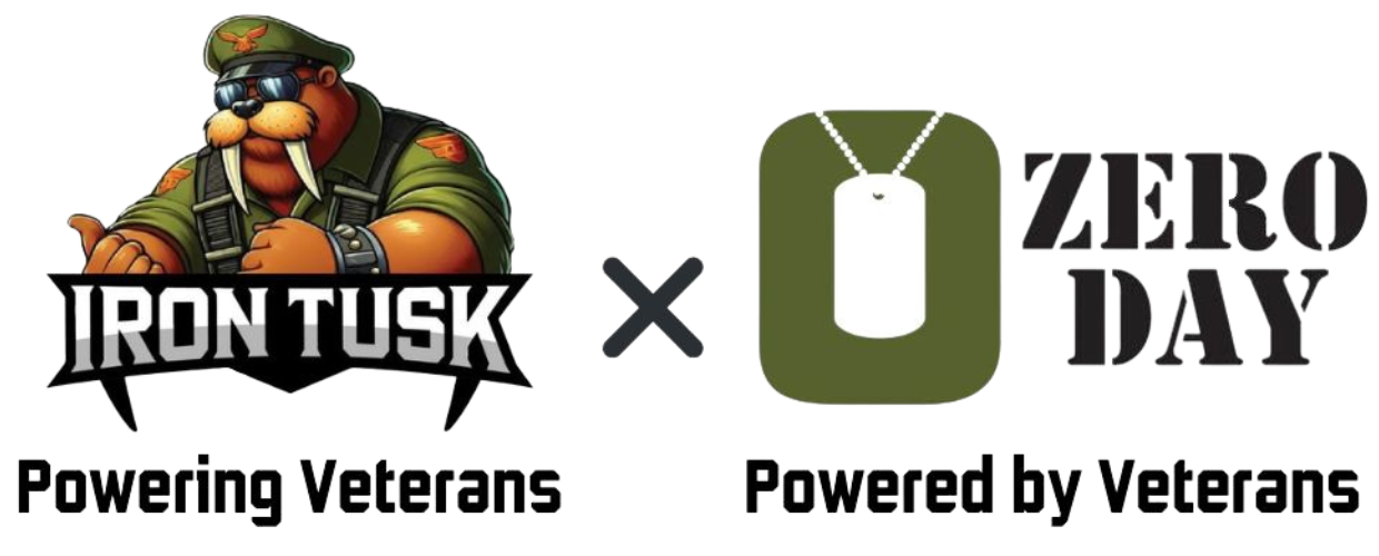 Iron Tusk Zero Day veteran fitness partnership