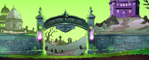 Entrée du cimetière Pleine Lune