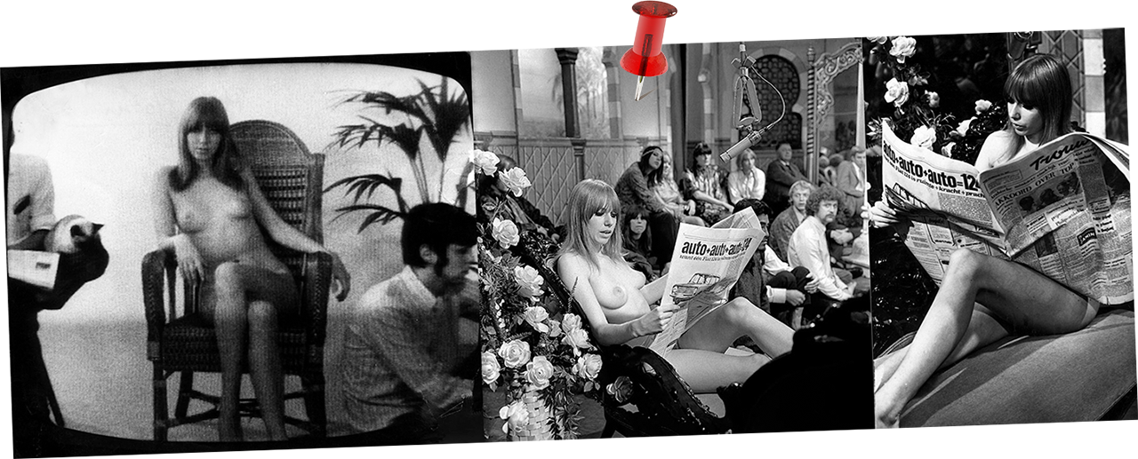 Fotostrip in zwart-wit van Phil Bloom in Hoepla