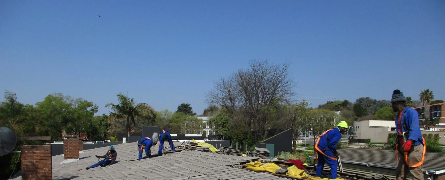 Roofing by Environmental Pro Construction in Hyde Park, Sandton