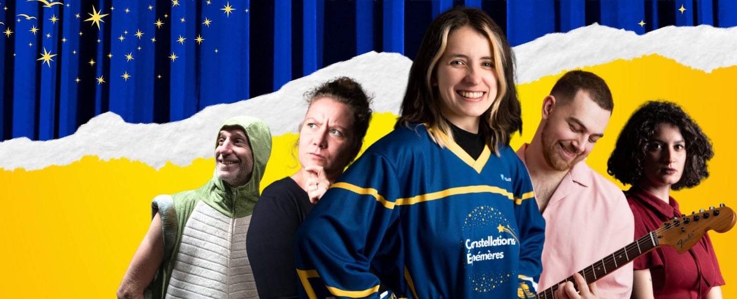 Visuel afficeh festival les ephémères constellations ephemeres