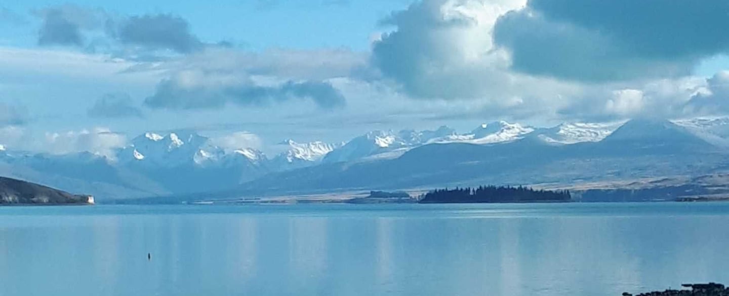 Southern Alps, NZ, Lake Tekapo, New Zealand