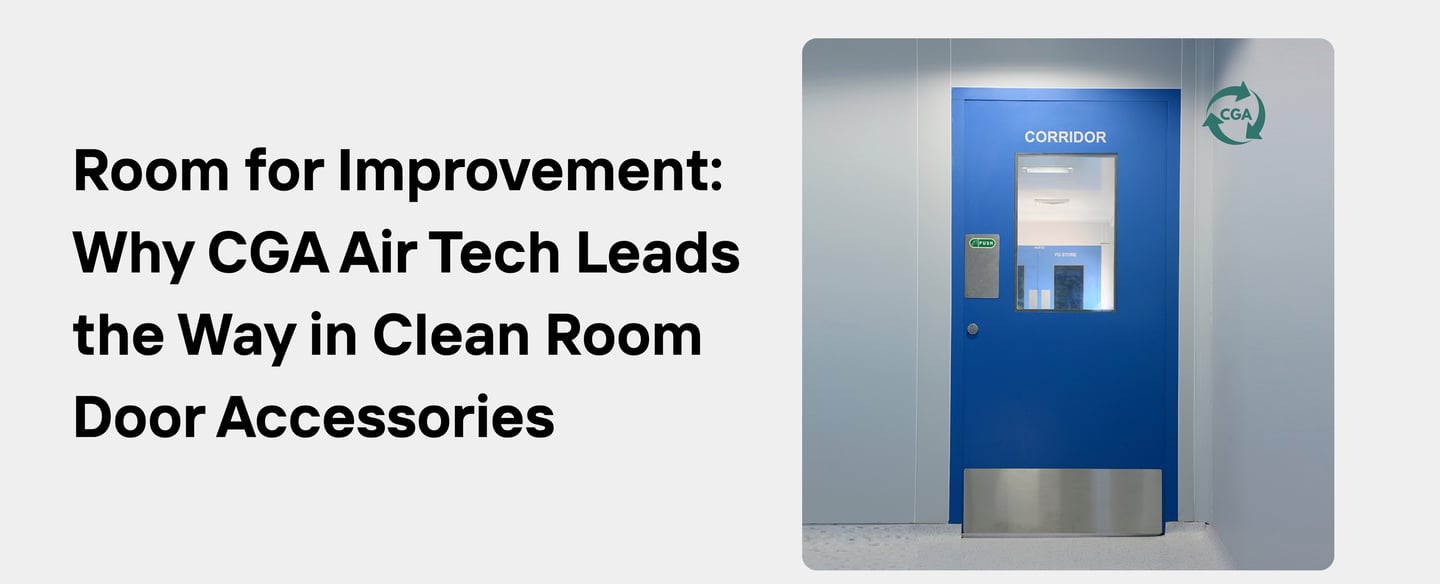 Unlocking Success: CGA Air Tech - The Premier Clean Room Door Accessories Supplier in Bangalore