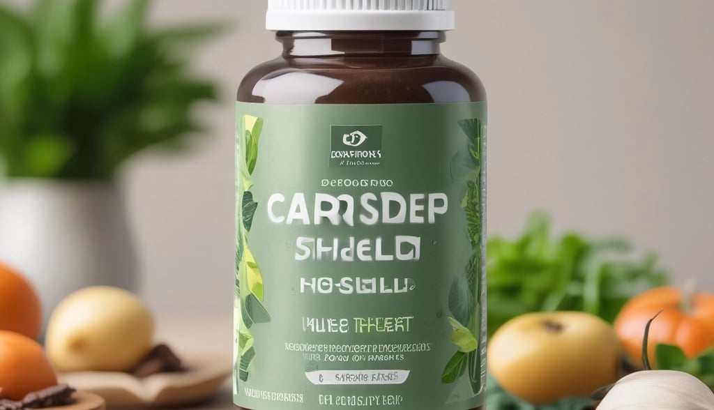 a bottle of carbsiderr and some nuts