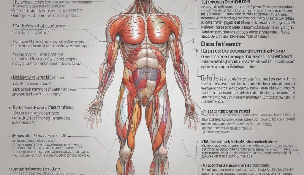 a diagram of the muscles of the human body