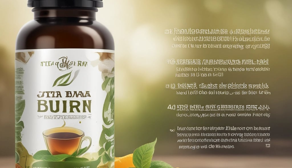 a bottle of tea and a cup of tea