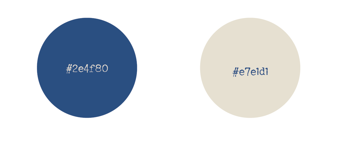 Palette de couleurs : sélection de teintes avec codes Hexa