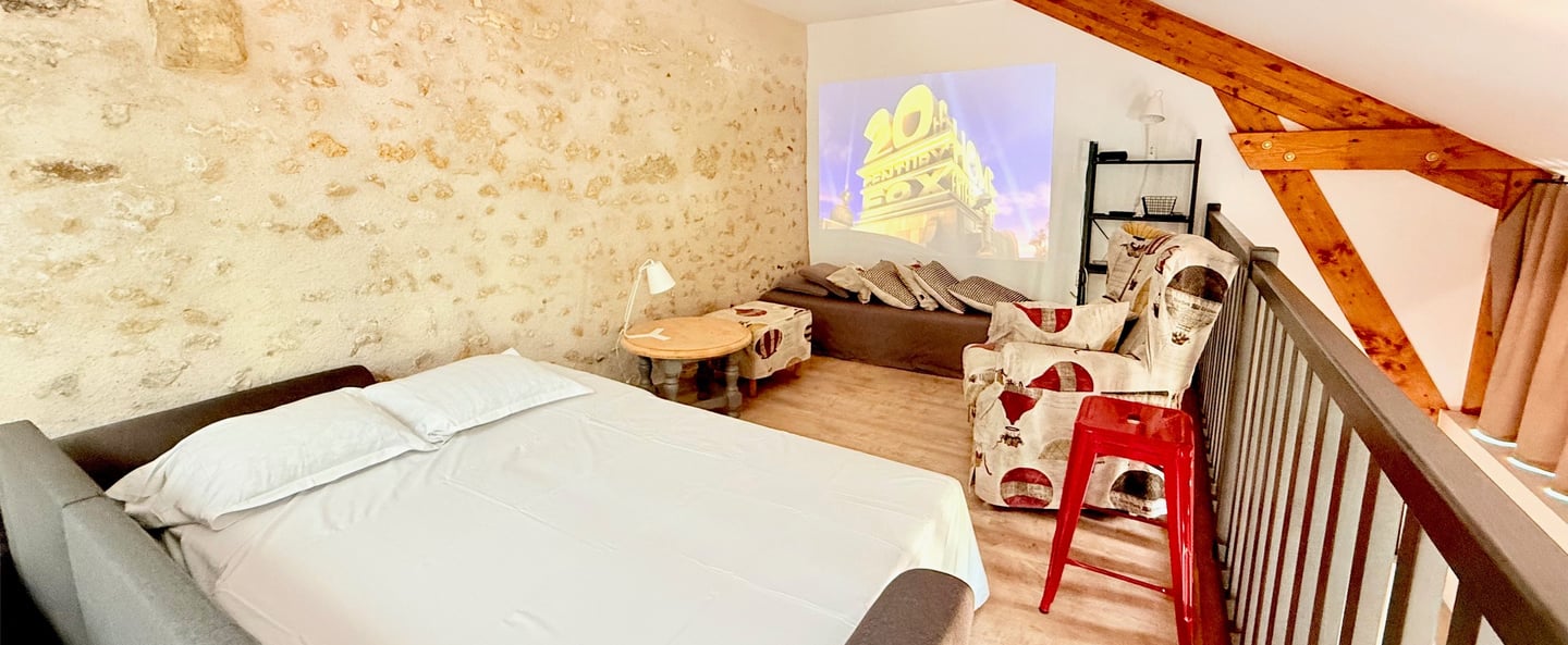Profitez d'un film sous la couette !