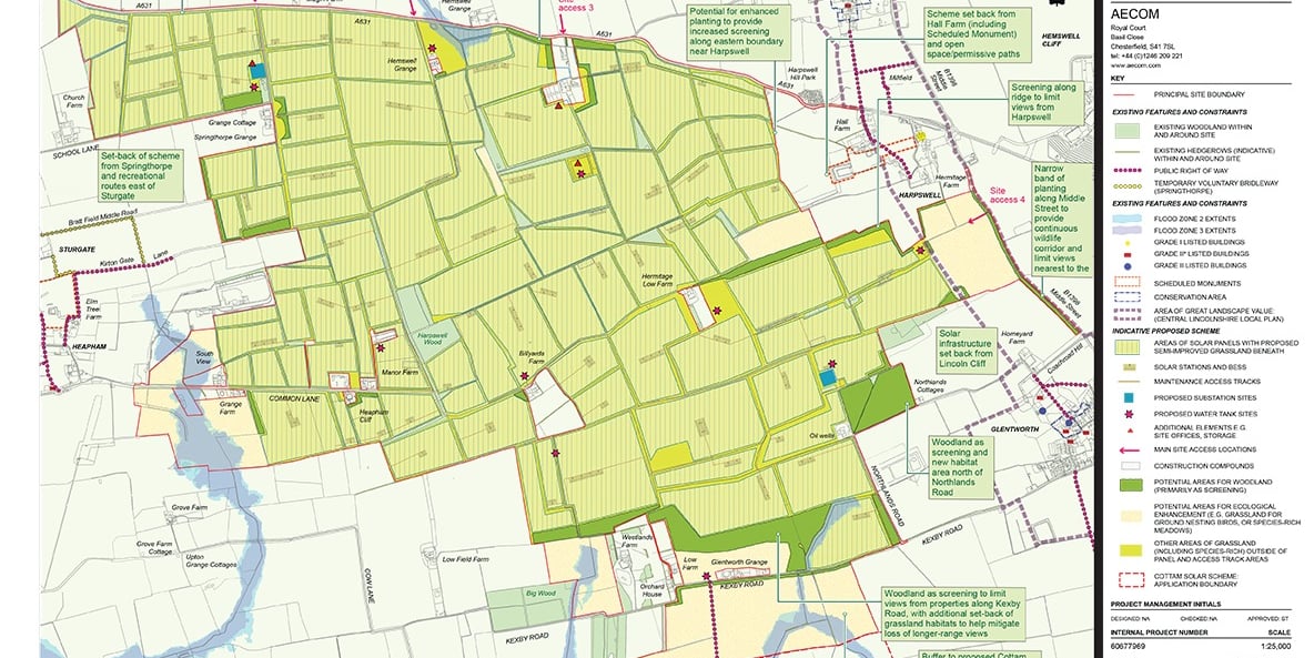 Tillbridge Solar Site Plan