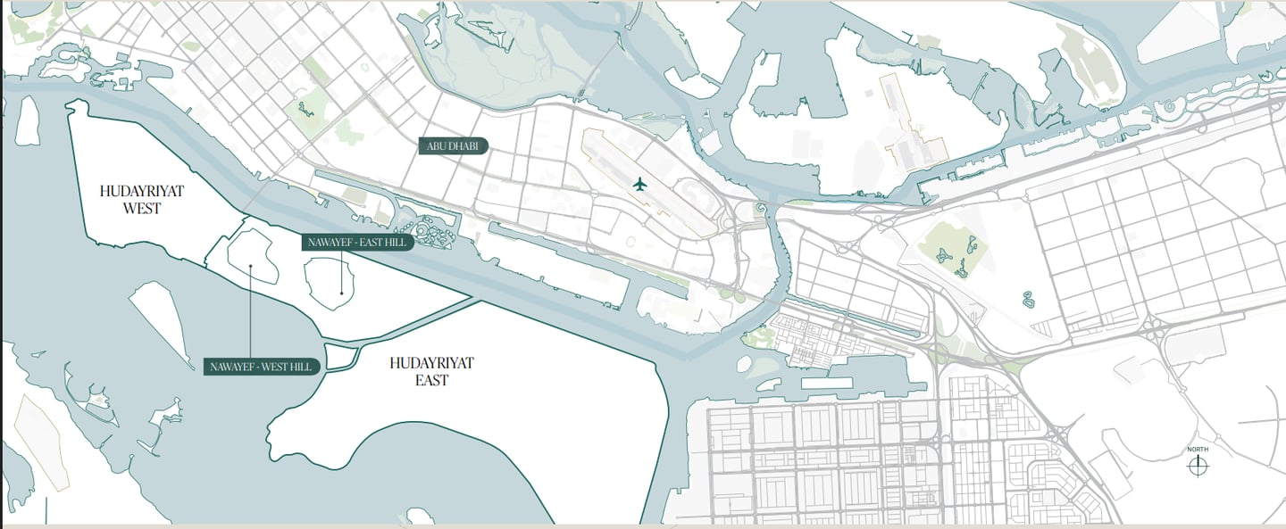 Off-plan properties for sale on Al Hudayriyat Island