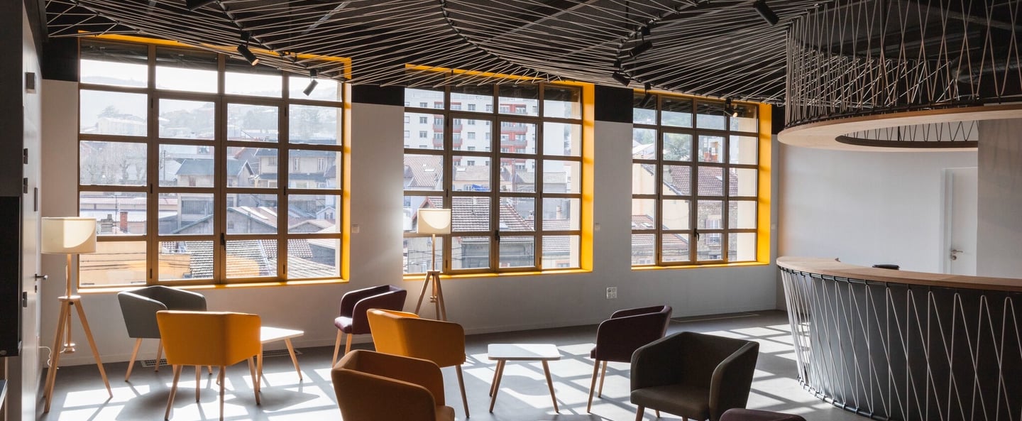 Aménagement d'un espace collaboratif dans un open space