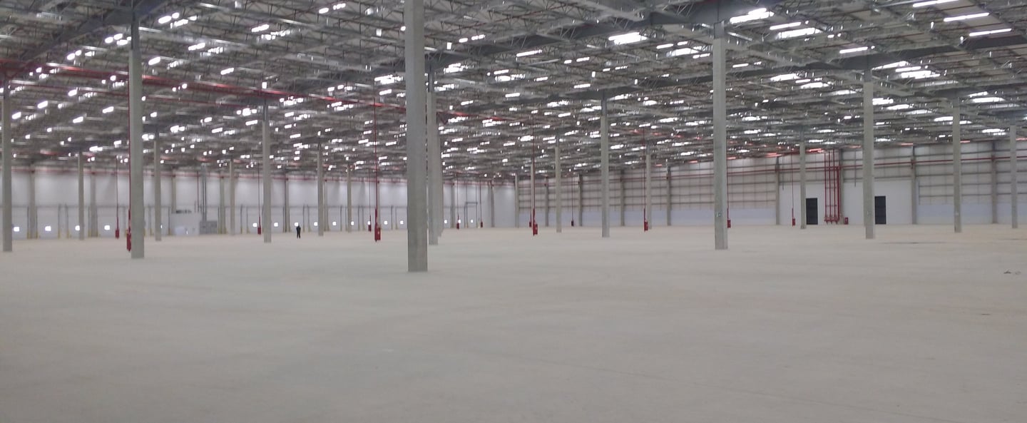 Piso de Concreto com Macrofibra sintética