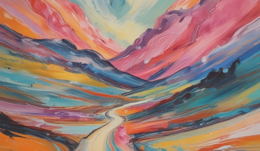 A colorful educational diorama made with recycled materials glowing softly in a cozy learning space.