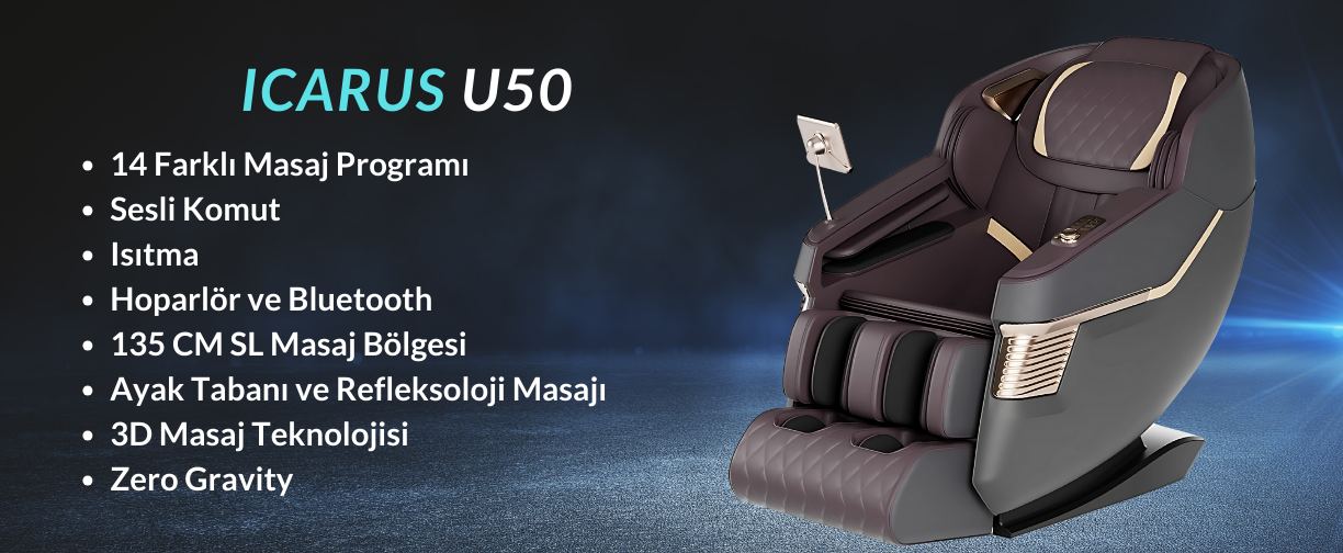 icarus u50 bütçe dostu masaj koltuğu