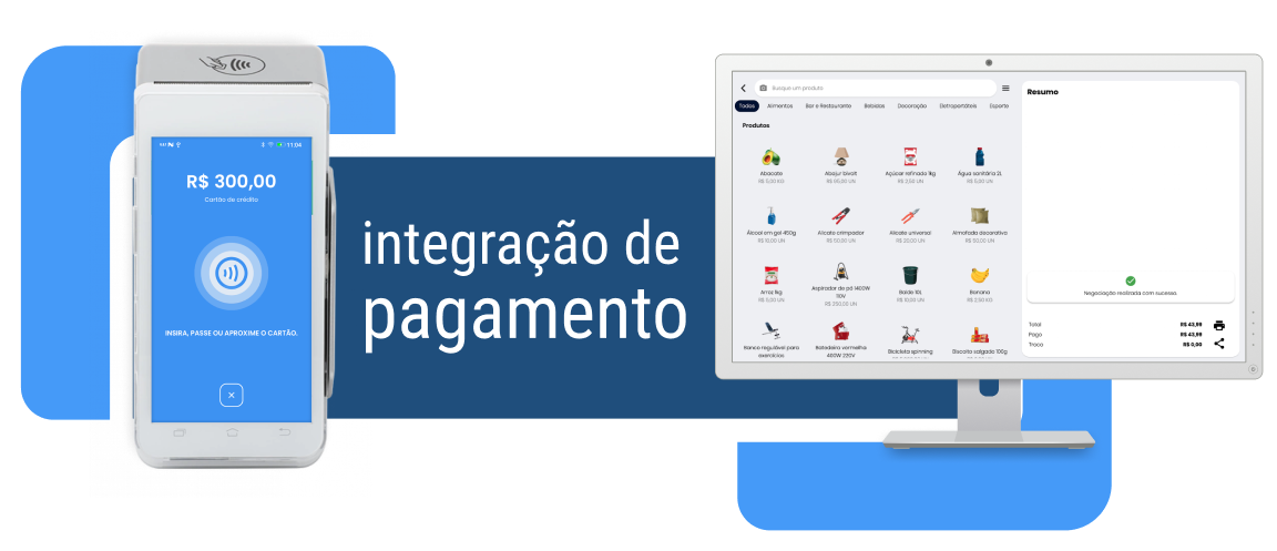 Integração de pagamentos