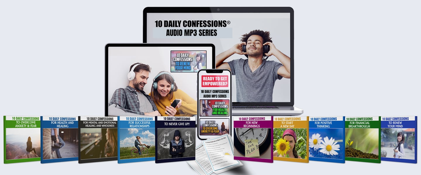 10 daily confessions audio mp3 - bible verses