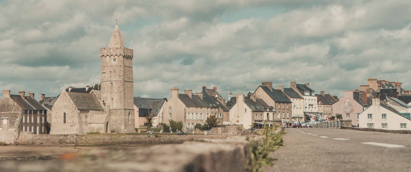 village de portbail dans ma manche